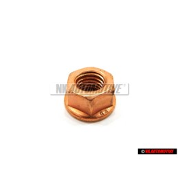 Original VW Hexagon Collar Nut Self Locking - N 91130801