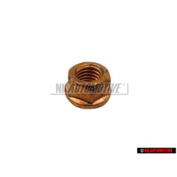 Original VW Hexagon Collar Nut Self Locking - N 91130801