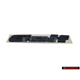 Original VW GOLF Rear Badge Emblem Dark Blue - 1H6853687T DXJ