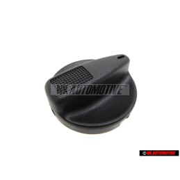 Original VW Knob Satin Black - 1H081912901C