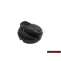 Original VW Knob Satin Black - 1H081912901C