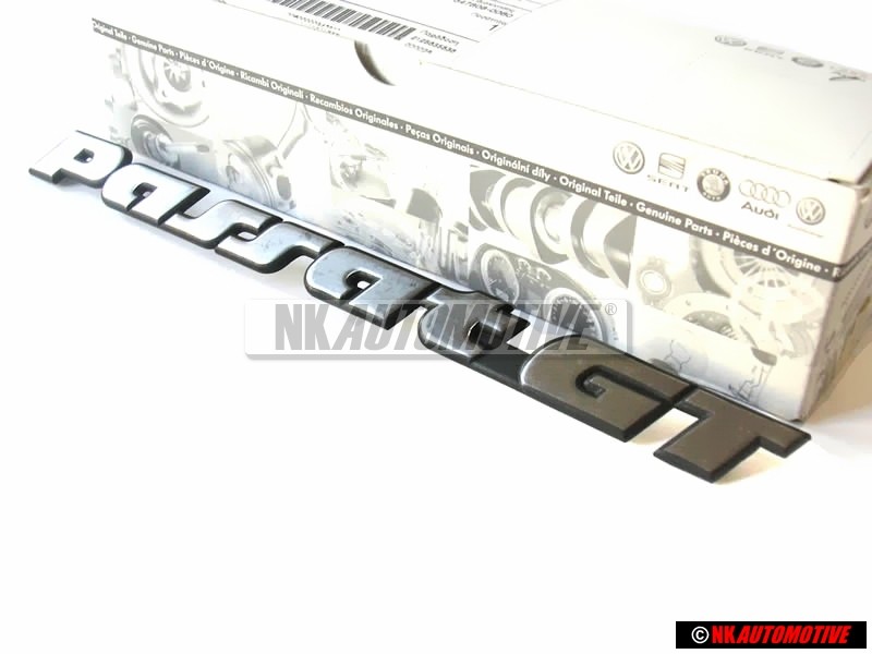 Original VW PASSAT GT Rear Trunk Boot Badge Emblem - 357853687K GX2