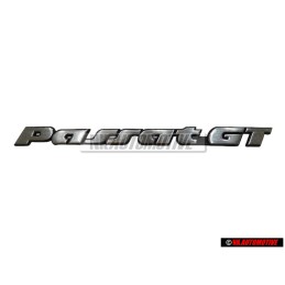 Original VW PASSAT GT Rear Trunk Boot Badge Emblem - 357853687K GX2