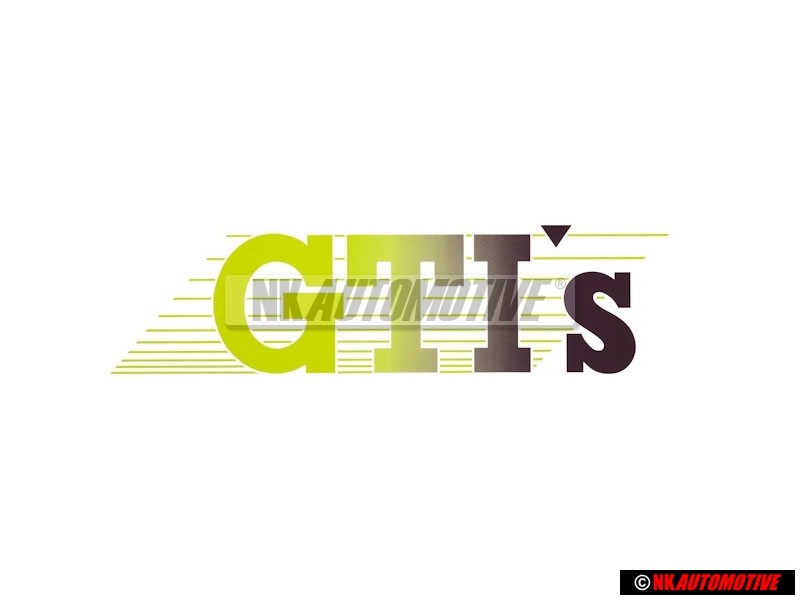 Original VW GTI Side STICKER - 191853427 BRA