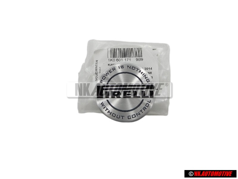 Original VW Cover Cap Satin Black - 1K0601171 9B9
