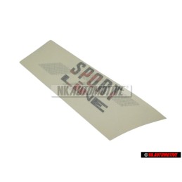 Original VW SPORT LINE Decal For Vehicles Left - 155853901D BYP