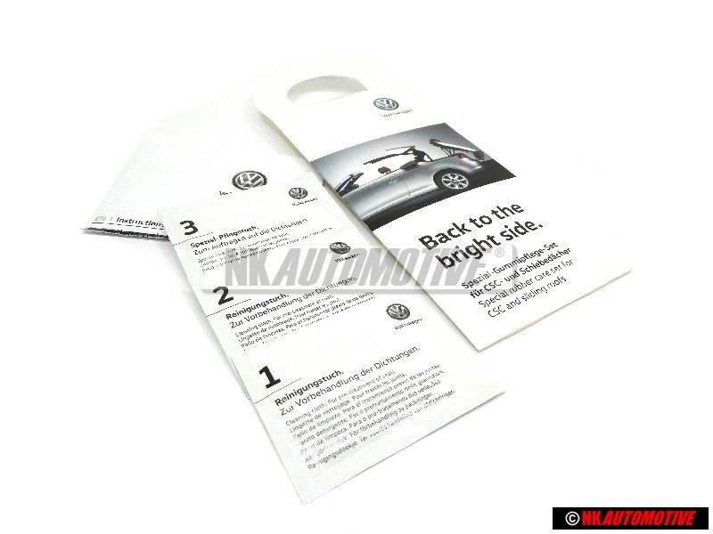 Original VW Special Rubber Care Set - 000096331