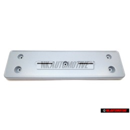 Original VW License Plate Holder Primed - 155807847B GRU