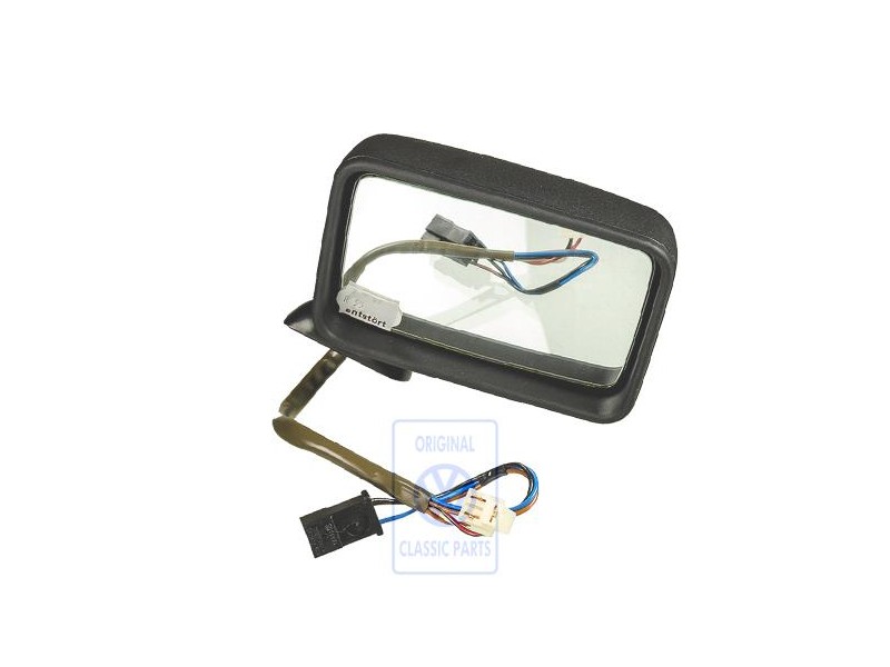Original VW Exterior Mirror Convex Electric Adjustment And Heated - 192857502B
