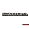 Original VW CADDY Rear Trunk Boot Badge Emblem Chrome - 147853687