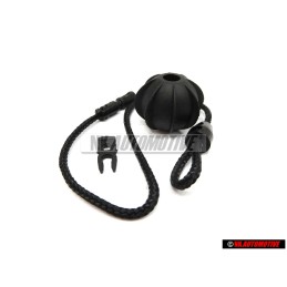 Original VW Holding Strap Satin Black - 1K8863447 9B9