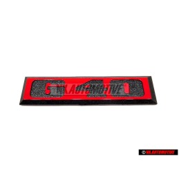Original VW G40 Rear Badge Emblem Red - 871853750C