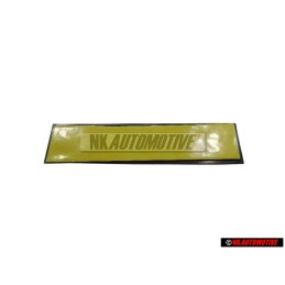 Original VW G40 Rear Badge Emblem Red - 871853750C