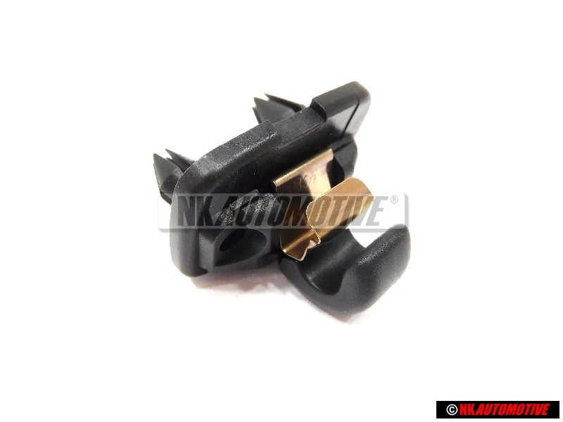 Original Audi Retainer For Sun Visor Black - 8W0857562A 4PK
