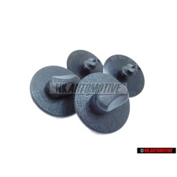 Original VW Set Of Buttons For 1 Floor Mat - 3D0061796 B41