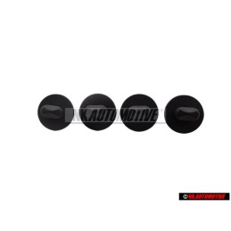 Original VW Set Of Buttons For 1 Floor Mat - 3D0061796 B41