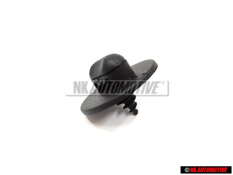 Original VW Knob For Floor Cover Satin Black - 3D0864851 01C