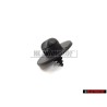 Original VW Knob For Floor Cover Satin Black - 3D0864851 01C