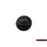 Original VW Knob For Floor Cover Satin Black - 3D0864851 01C