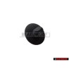 Original VW Knob For Floor Cover Satin Black - 3D0864851 01C