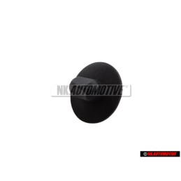 Original VW Knob For Floor Cover Satin Black - 3D0864851 01C