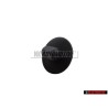 Original VW Knob For Floor Cover Satin Black - 3D0864851 01C