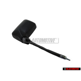 Original VW Exterior Mirror Flat Adjustable From Inside Satin Black - 171857501