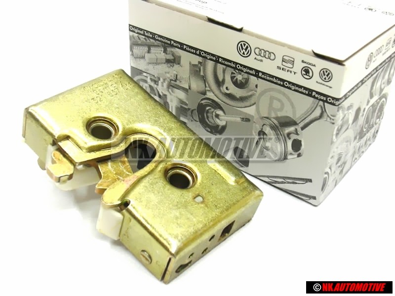 Original VW Door Lock Latch Box Right LHD - 321837016