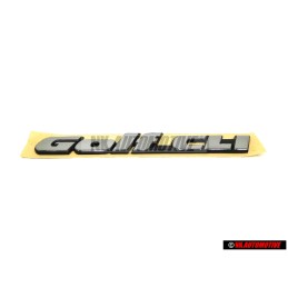 Original VW GOLF CLI Rear Badge Emblem Chrome - 1H6853687AFZ10