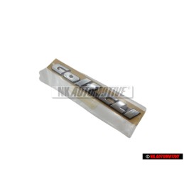 Original VW GOLF CLI Rear Badge Emblem Chrome - 1H6853687AFZ10
