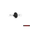 Original VW Cover Cap Satin Black - 321867169B 01C