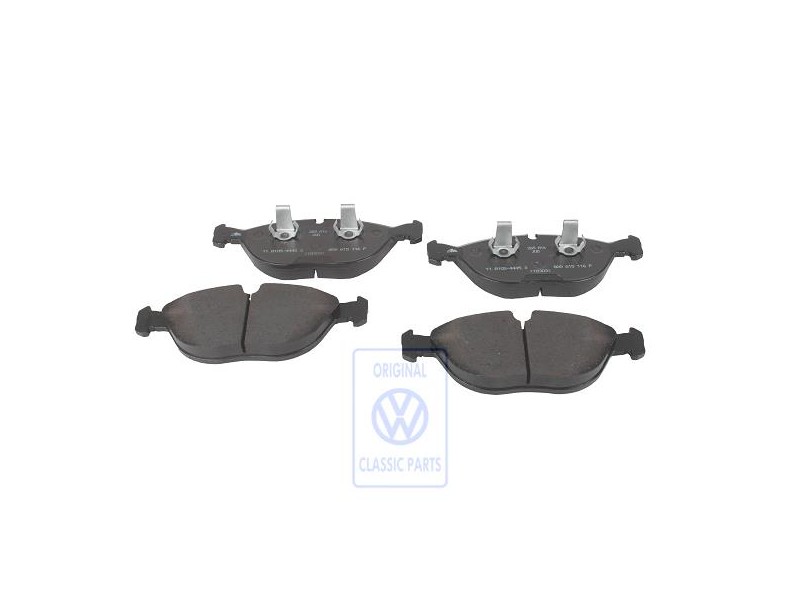Original VW 1 Set Of Brake Pads For Disk Brake - 8D0698151D