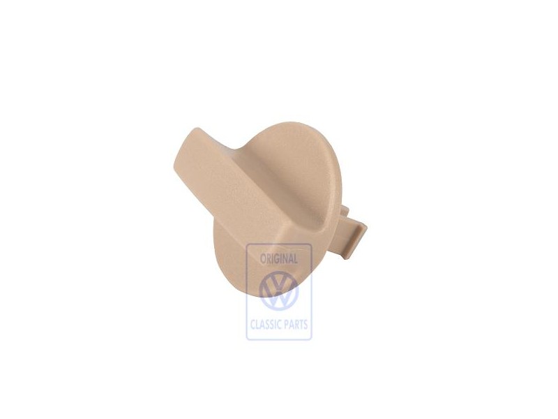 Original VW Rot. Knob Pure Beige - 1J0867467 7G8