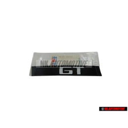 Original VW GT Side Badge Emblem Black Chrome - 533853685A GX3
