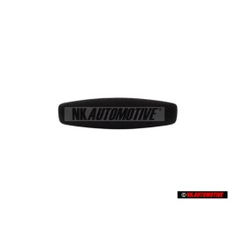 Original VW Polo DERBY Dashboard Badge Emblem Black - 6K0857182