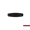 Original VW Polo DERBY Dashboard Badge Emblem Black - 6K0857182