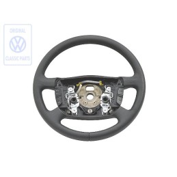 Original VW Multifunction Steering Wheel Black/Cosmic Green - 1J0419091AHHCD