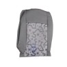 Original VW Backrest Cover Fabric Anthracite/Black - 1J0881805BQFVT
