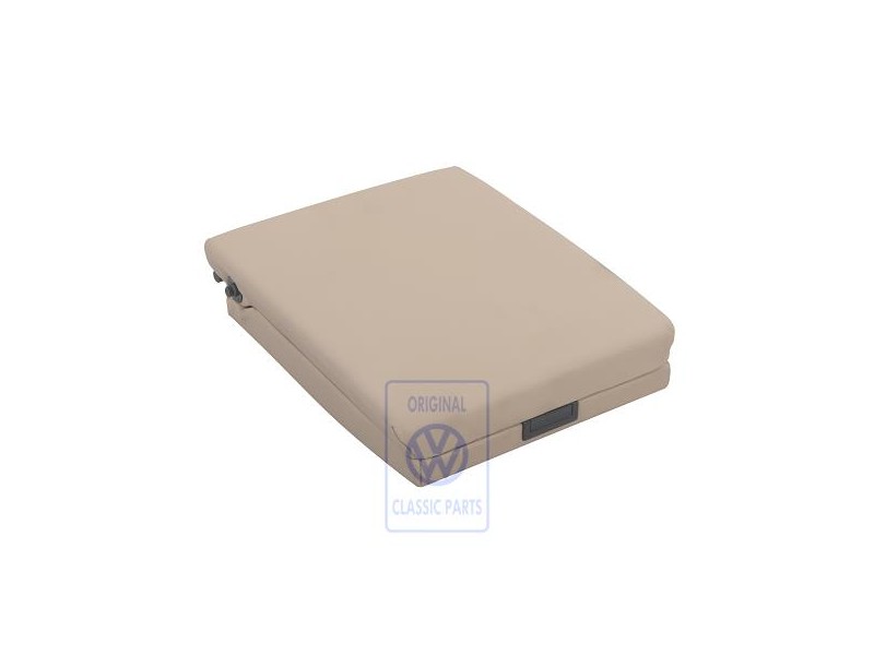 Original VW Armrest (Leather) Light Beige (Grained) - 1J0885081AK63G