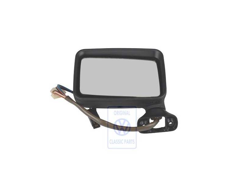 Original VW Exterior Mirror (Flat) (Electric Adjustment And Heated) - 192857501C