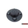 Original VW Hub Cap Satin Black - 1H0601171 01C
