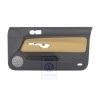 Original VW Door Panel Trim (Cloth) Black/Yellow - 1J3867012CDGRE