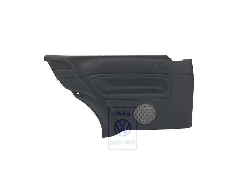 Original VW Side Panel Trim (Leather) Black/Black - 1J3867043CCHSA