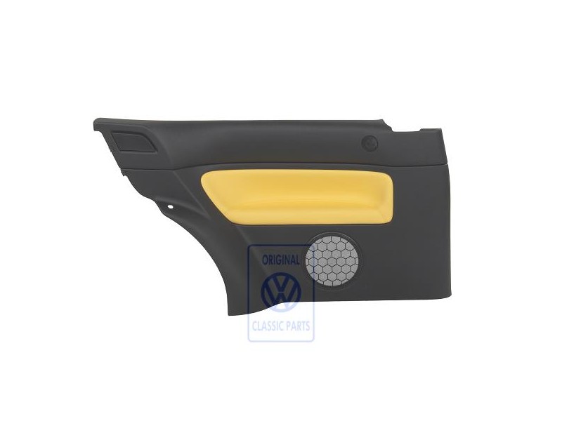 Original VW Side Panel Trim (Leather) Yellow - 1J3867043CCHUV
