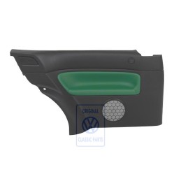 Original VW Side Panel Trim (Leather) Green - 1J3867043CCLLE