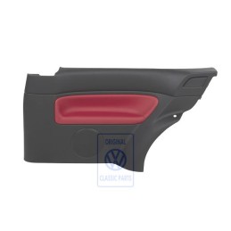 Original VW Side Panel Trim (Leather) Red - 1J3867044CBLLD