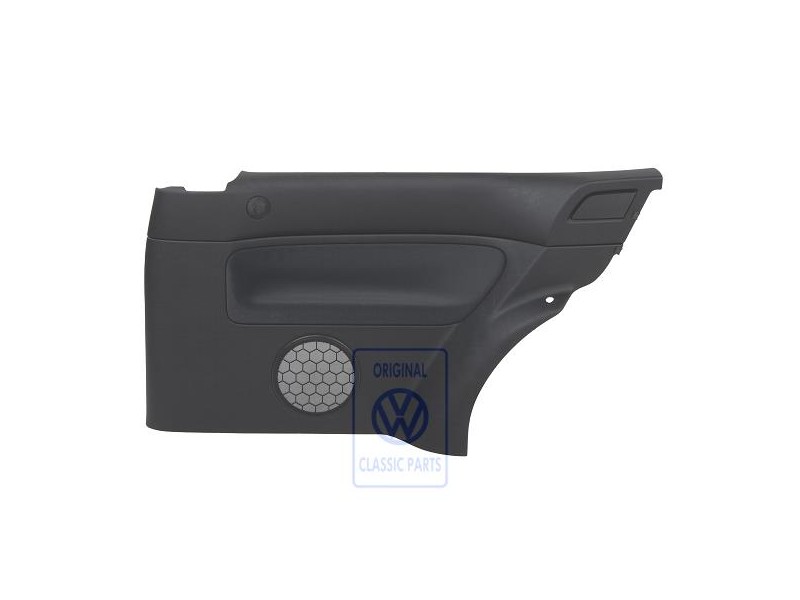 Original VW Side Trim (Fabric) Black/Black - 1J3867044CJEWL