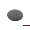 Original VW Cover Cap Medium Grey - 357857958A 7XM