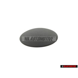 Original VW Cover Cap Medium Grey - 357857958A 7XM