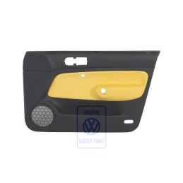 Original VW Door Panel Trim (Leather) Yellow - 1J4867012EKHUV